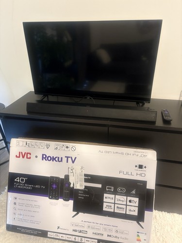 Jvc 40cr350 roku - jvc, smart