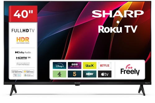 Sharp 40hd2025k roku full - full, hd